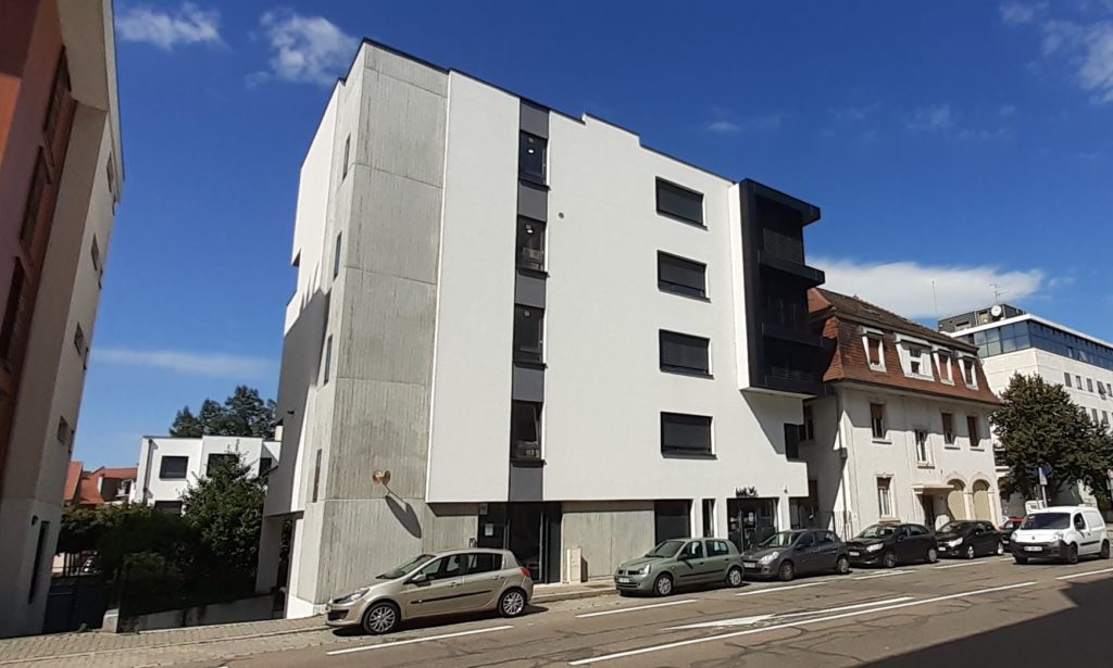 Immeuble du 42 route de l hôpital à Strasbourg, où se trouvent les locaux du GEM Aspies & Cie