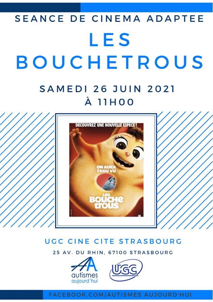 Affiche du film "Les Bouchetrous" proposé par Autismes Aujourd'hui