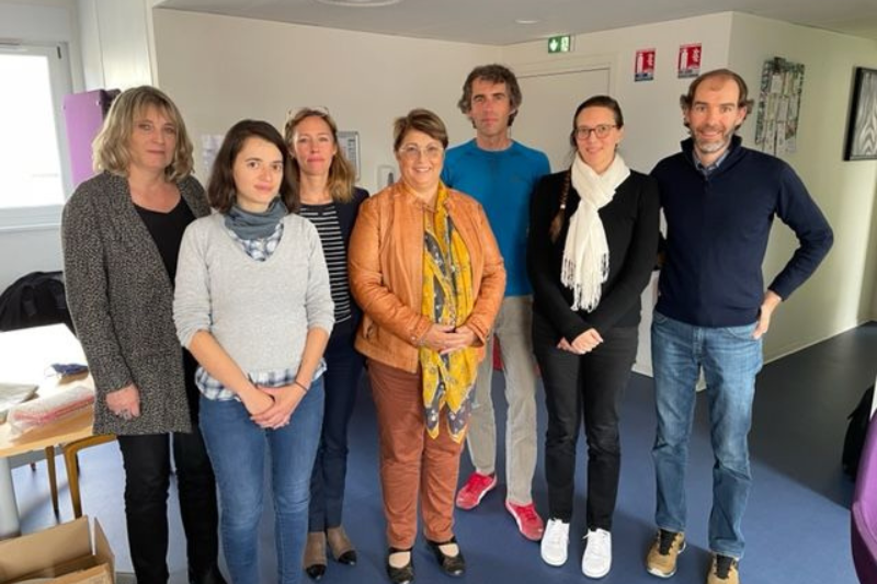 Visite des élues de la Collectivité européenne d’Alsace (CeA) qui soutient le GEM